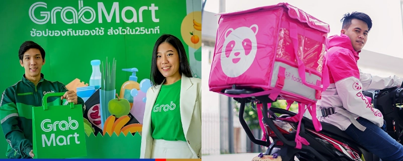 Blog GrabMart and Foodpanda
