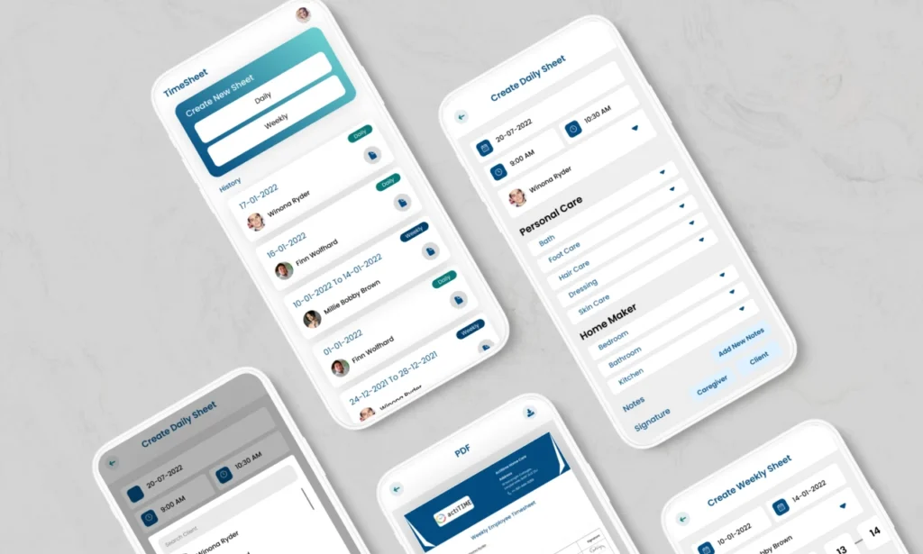 Portfolio Timesheet App Overview