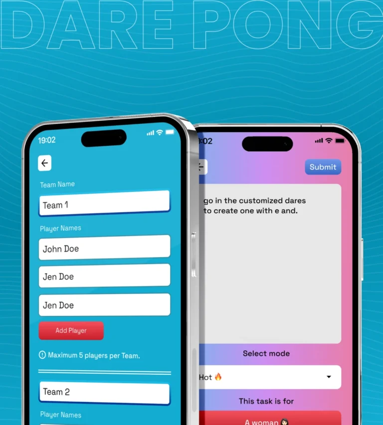Portfolio Ultimate Dare Pong